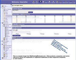 Webmail User/Admin Interface - selection 1